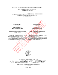 IEC 60074:1963/AMD1:1973