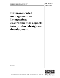 PD ISO/TR 14062:2002