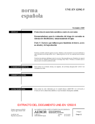 UNE-EN 12502-5:2005 (R2020)