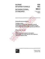 IEC 60904-3:1989