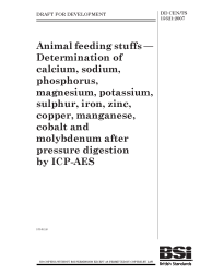 DD CEN/TS 15621:2007