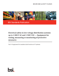BS EN IEC 61557-9:2025