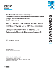 IEEE 802.11-2020/Cor 1:2022