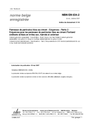 NBN EN 634-2:2007
