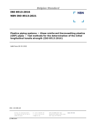 NBN ISO 8513:2021