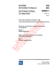 IEC 60884-1:2002+AMD1:2006 Consolidated