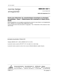 NBN EN 1097-1:2011