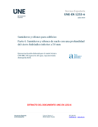 UNE-EN 1253-6:2023