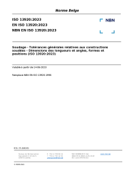 NBN EN ISO 13920:2023