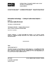 ISO/IEC 14496-12:2005/COR1:2005