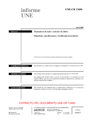UNE-CR 13456:2003