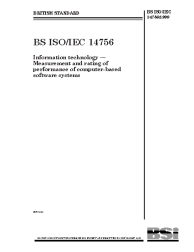 BS ISO/IEC 14756:1999