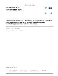 NBN EN 1127-2:2014