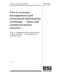 DD IEC/TS 62351-1:2007