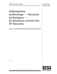 BS ISO/IEC 15408-1:2009