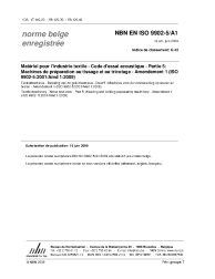 NBN EN ISO 9902-5/A1:2009