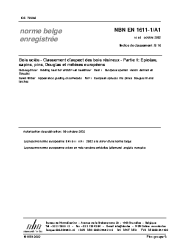 NBN EN 1611-1/A1:2002