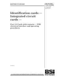 BS ISO/IEC 7816-12:2005