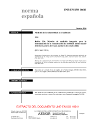 UNE-EN ISO 16641:2016
