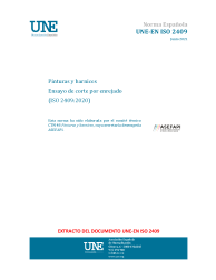 UNE-EN ISO 2409:2021