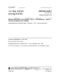 NBN ISO 3046-7:1996