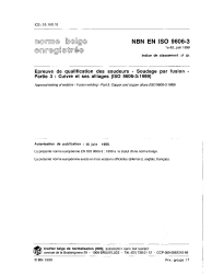 NBN EN ISO 9606-3:1999
