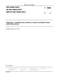 NBN EN ISO 29664:2017
