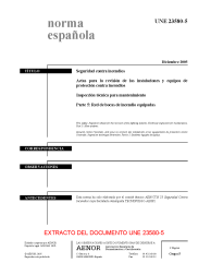 UNE 23580-5:2005