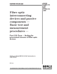 BS EN 61300-2-38:1997