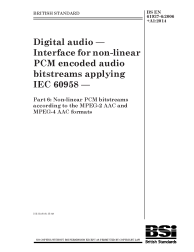 BS EN 61937-6:2006+A1:2014