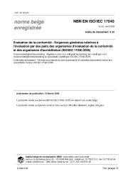 NBN EN ISO/IEC 17040:2005