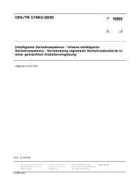 CEN/TS 17402:2020