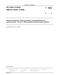 NBN EN 14351-2:2018