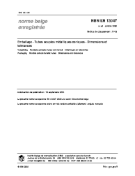 NBN EN 13047:2000