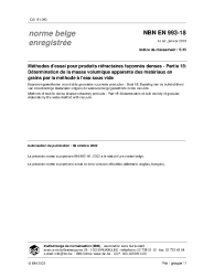 NBN EN 993-18:2003