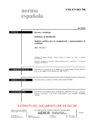 UNE-EN ISO 780:2016