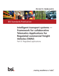 PD ISO/TS 15638-6:2013