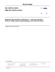 NBN ISO 16976-6:2023