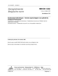 NBN EN 15382:2008