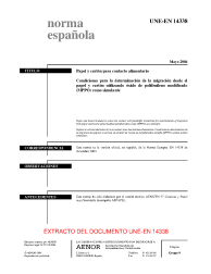 UNE-EN 14338:2004 (R2019)