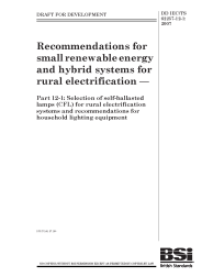 DD IEC/TS 62257-12-1:2007