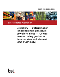 BS EN ISO 11495:2016