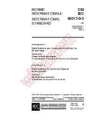 IEC 60317-0-3:1997/AMD1:1999