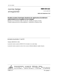 NBN EN 822:2013