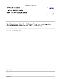 NBN EN ISO 22515:2021