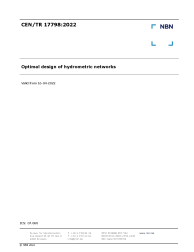 CEN/TR 17798:2022