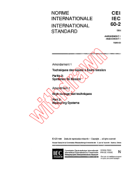 IEC 60060-2:1994/AMD1:1996
