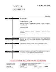 UNE-EN ISO 6940:2004 (R2008)