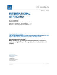 IEC 60034-14:2003+AMD1:2007 Consolidated