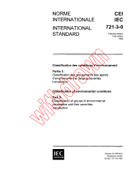 IEC 60721-3-0:1984